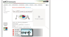 Desktop Screenshot of lifo.be