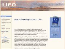 Tablet Screenshot of lifo.no